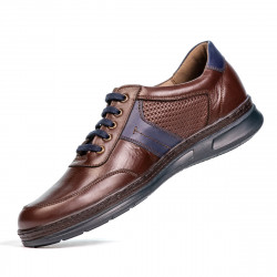 Scarpe casual/sport uomo 919 marrone combinato
