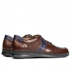 Scarpe casual/sport uomo 919 marrone combinato