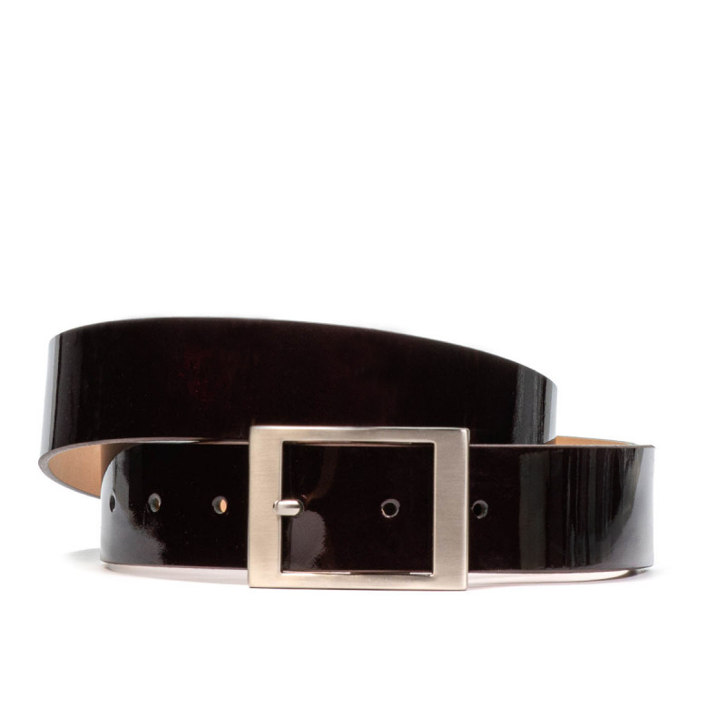 Cintura donna 02m vernice bordeaux