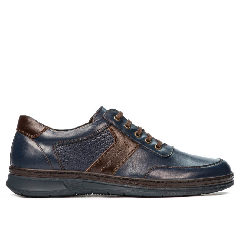Scarpe casual/sport uomo 919m indaco combinato