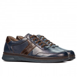 Scarpe casual/sport uomo 919m indaco combinato