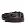 Cintura uomini 16b nero combinato