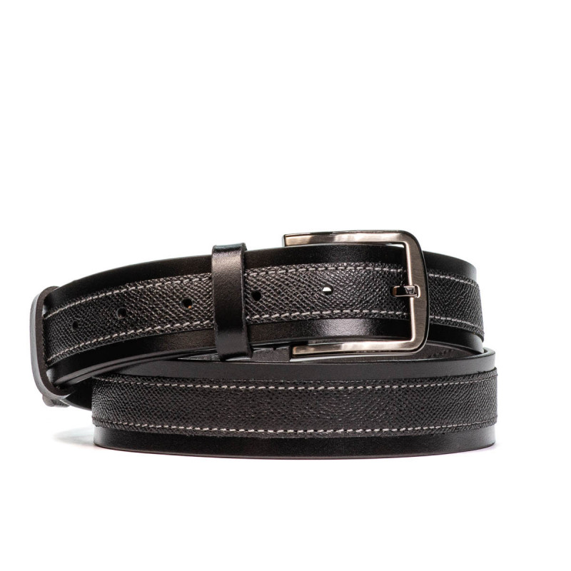 Cintura uomini 16b nero combinato