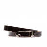 Cintura donna 03m vernice bordeaux