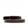 Cintura donna 03m vernice bordeaux