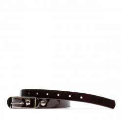 Cintura donna 03m vernice bordeaux