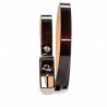 Cintura donna 03m vernice bordeaux