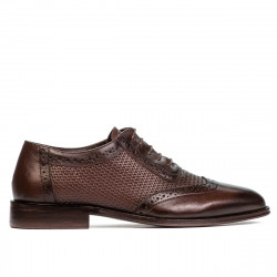 Scarpe eleganti uomo 922 a caffè