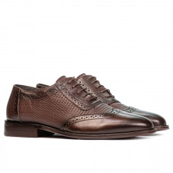 Scarpe eleganti uomo 922 a caffè