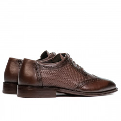 Scarpe eleganti uomo 922 a caffè