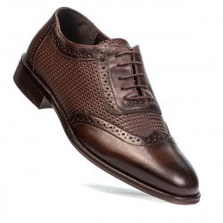 Scarpe eleganti uomo 922 a caffè