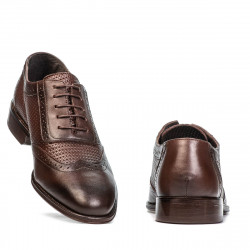 Scarpe eleganti uomo 922 a caffè