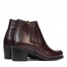 Stivaletti donna 3348 bordeaux