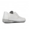 Mocassini donna 672s bianco