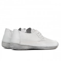 Mocassini donna 672s bianco