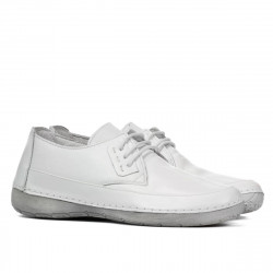 Mocassini donna 672s bianco