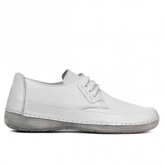 Mocassini donna 672s bianco