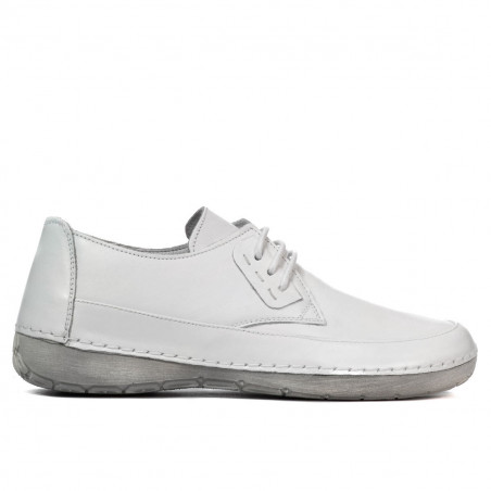 Mocassini donna 672s bianco
