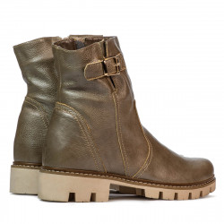 Stivaletti donna 3297 sabbia perlato