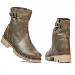 Stivaletti donna 3297 sabbia perlato