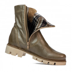 Stivaletti donna 3297 sabbia perlato