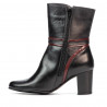 Stivaletti donna 1156 nero combinato