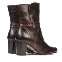 Stivaletti donna 1156 nero combinato