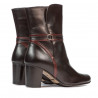 Stivaletti donna 1156 nero combinato