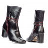 Stivaletti donna 1156 nero combinato