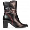 Stivaletti donna 1156 nero combinato