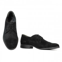 Scarpe eleganti adolescenti 388 nero velluto