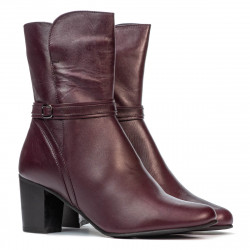 Stivaletti donna 1156 bordeaux