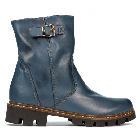 Stivaletti donna 3297 a indaco