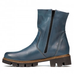 Stivaletti donna 3297 a indaco