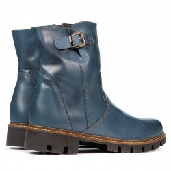 Stivaletti donna 3297 a indaco