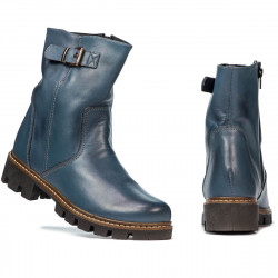 Stivaletti donna 3297 a indaco