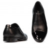 Scarpe eleganti uomo 740 vernice nera combinata