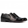 Scarpe eleganti da uomo 765 vernice nera combinata