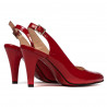 Sandali donna 1236 vernice rossa