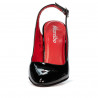 Sandali donna 1236 vernice nera
