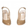 Sandali donna 1236 vernice beige