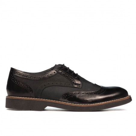 Scarpe casual uomo 826 nero combinato