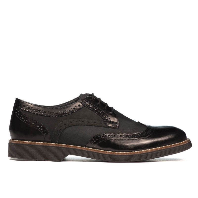 Scarpe casual uomo 826 nero combinato