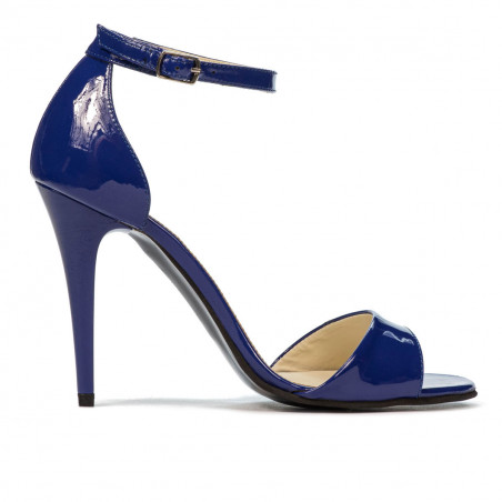 Sandali donna 1238 vernice blu