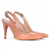 Sandali donna 1249 vernice rosa