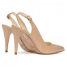 Sandali donna 1249 vernice avorio