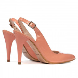 Sandali donna 1249 vernice rosa
