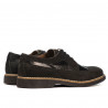Scarpe casual uomo 829 bufalo nero combinato