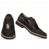 Scarpe casual uomo 829 bufalo nero combinato