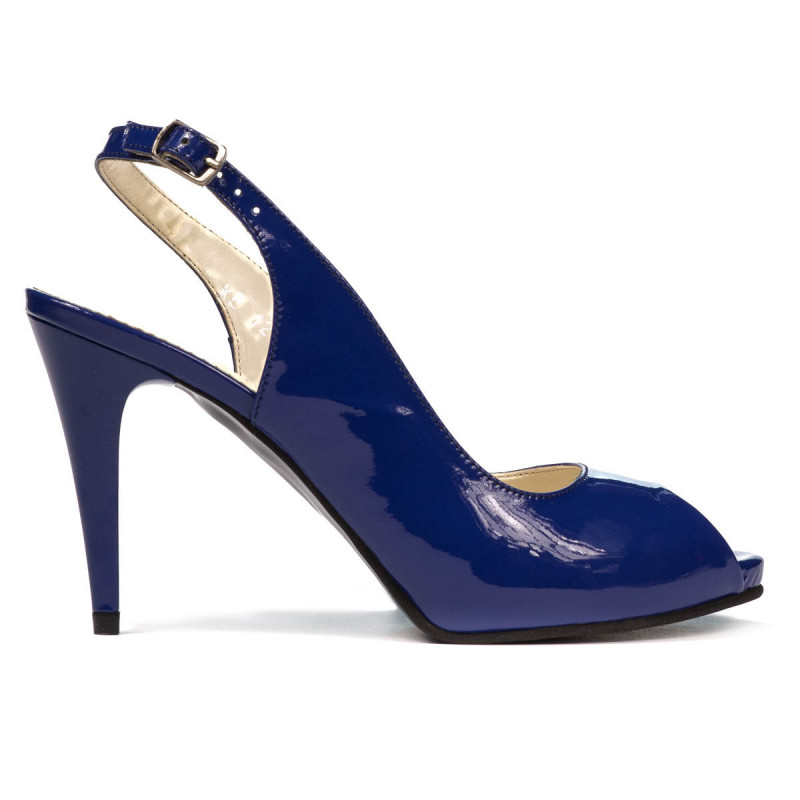 Sandali donna 1250 vernice blu